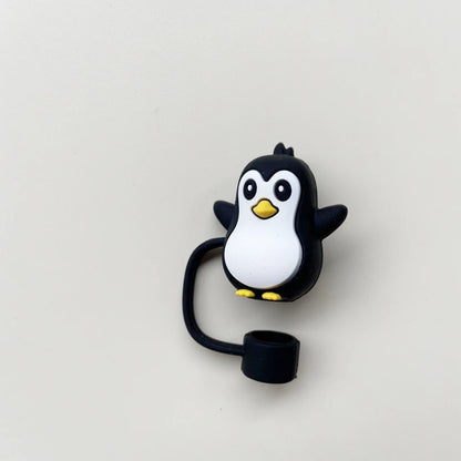 Cute Animal Straw Cover Toppers for Tumblers and Stanley Straws