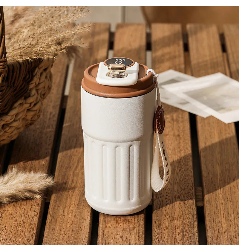 Smart Thermos Bottle with Display Temperature