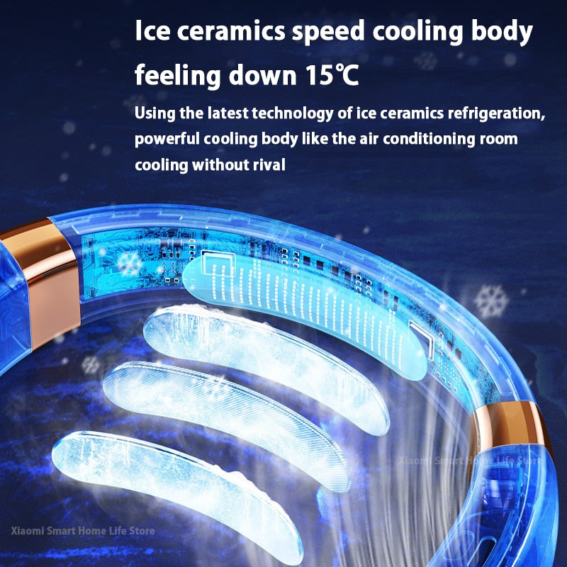 LED ICoolBreeze Neck Fan