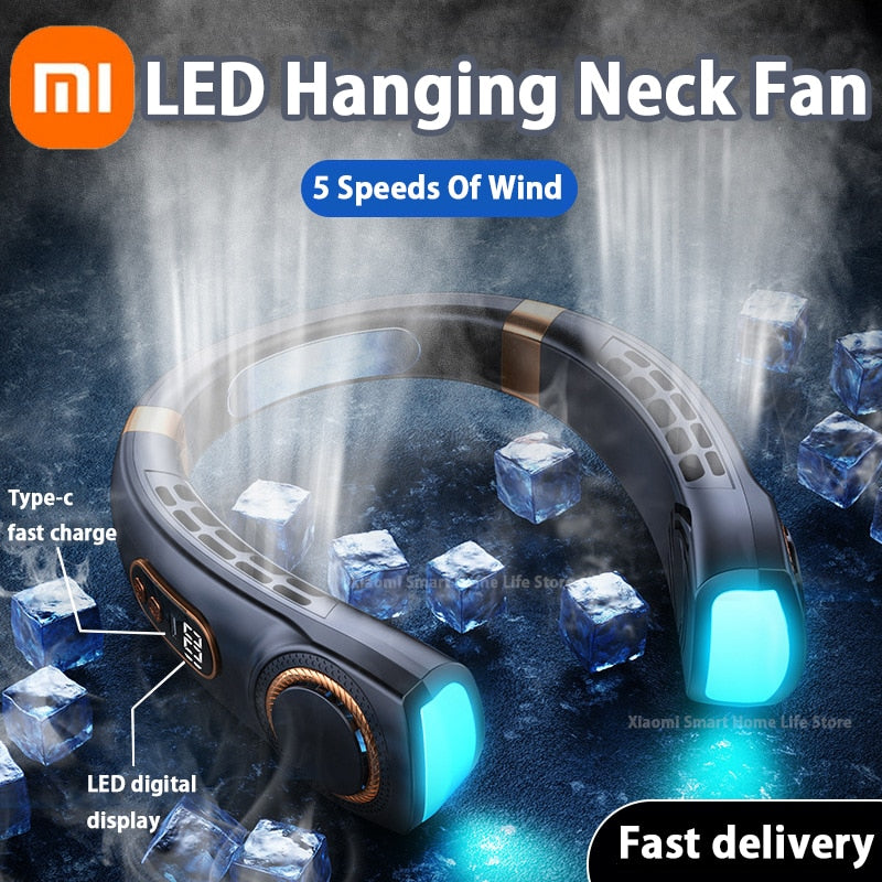 LED ICoolBreeze Neck Fan