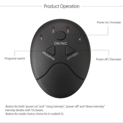 Smart Wireless Muscle Stimulator Trainer