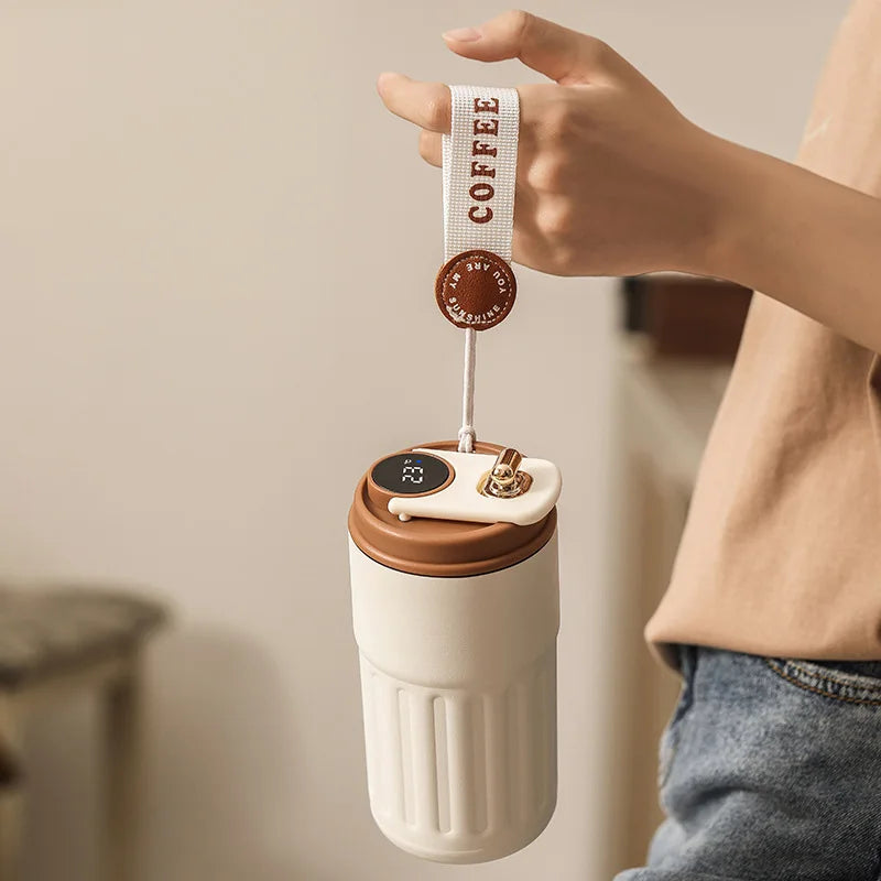 Smart Thermos Bottle with Display Temperature