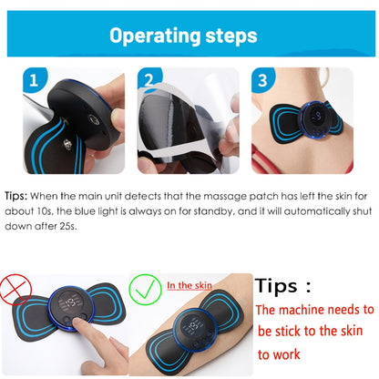 Microcurrent Mini Massager with Wireless Remote