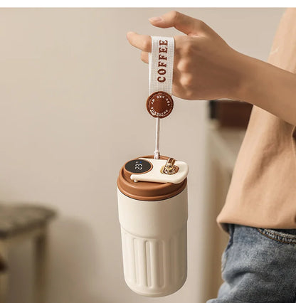 Smart Thermos Bottle with Display Temperature