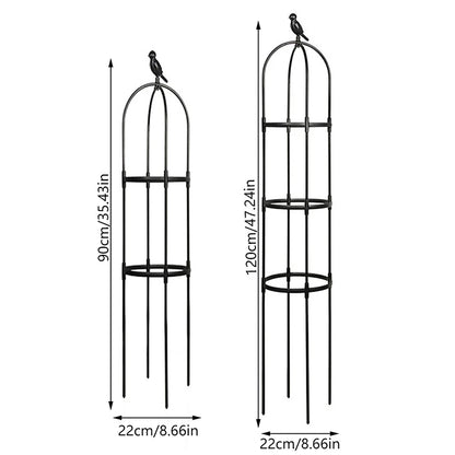 1Set Climbing Plant Trellis Garden Support Cages For Flowers Plants Support Frame Trellis Climbing DIY Flower Vines Pot Stand