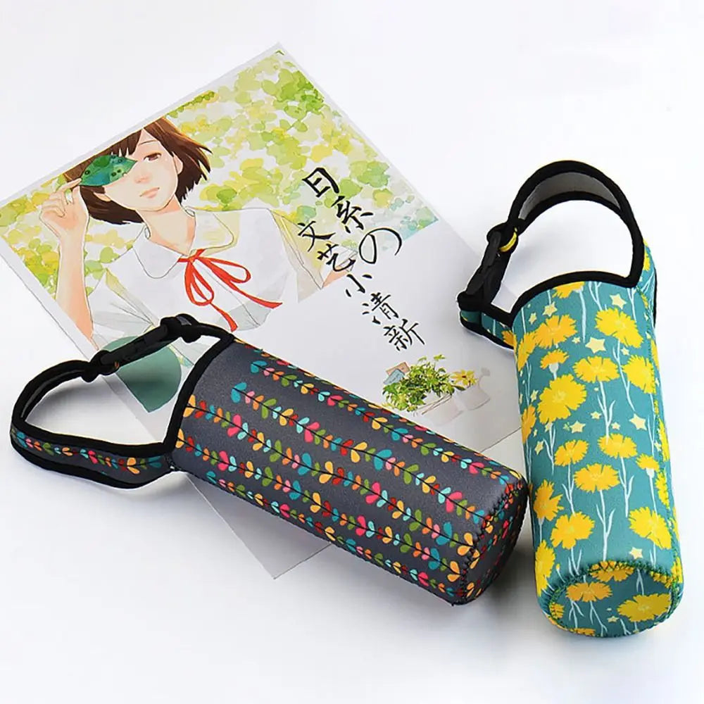 Custom Tumbler Sleeve Case With Shoulder Strap