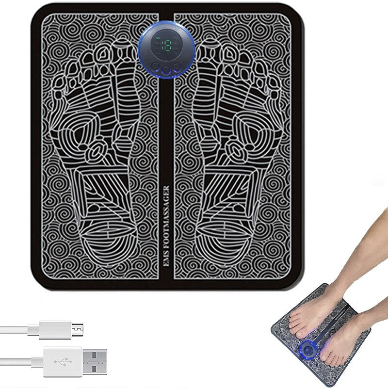 Body Pad Massager + Acupuncture Massage Pen + Foot Stimulator Massager