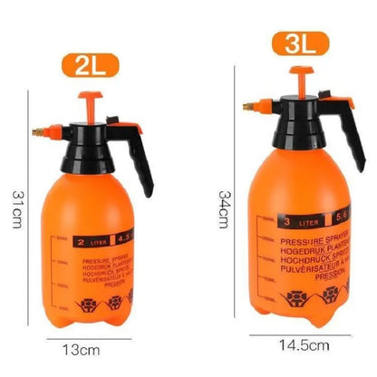 2L/3L Pumped Pressure Sprayer Air Compression Pump Manual Pressure Sprayer Garden Watering Irrigation Disinfection Spray Bottle