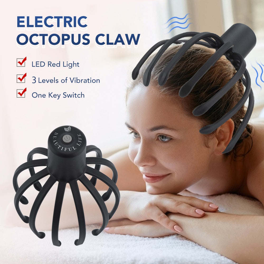 Electric Scalp Massager-Hands Free