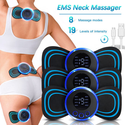 Microcurrent Mini Massager with Wireless Remote